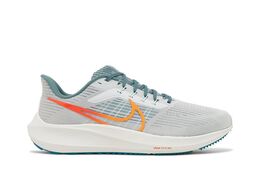 Nike Кроссовки Air Zoom Pegasus 39 4E Wide 'Pure Platinum Total Orange', серый dm0174 003 | pure platinum total orange
