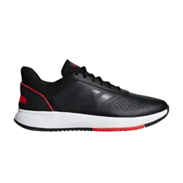 Adidas Кроссовки Courtsmash 'Black Active Red', черный f36716 | black active red