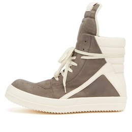 Кроссовки Geobasket из кожи и нубука Rick Owens, мультиколор ru01e5894-lwnlco-3411 | dust & milk