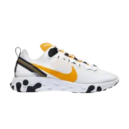 Nike Кроссовки React Element 55 'University Gold', белый ci3831 100 | university gold