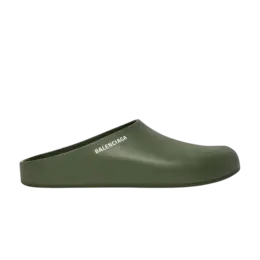 Кроссовки Balenciaga Pool Closed Slide 'Dark Green', зеленый 699129 w1s8v 3390 | dark green