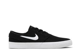 Nike Кроссовки Zoom Stefan Janoski Canvas RM SB 'Black White', черный ar7718 001 | black white