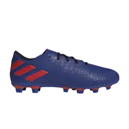 Adidas Кроссовки Nemeziz Messi 19.4 FxG 'Royal Blue Active Red', синий fw8402 | royal blue active red