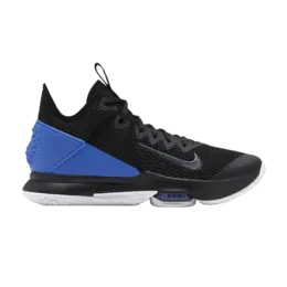Nike Кроссовки LeBron Witness 4 'Black Hyper Cobalt', черный bv7427 007 | black hyper cobalt