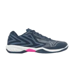 Mizuno Кроссовки Wave Claw EL 2 Wide 'Navy White', синий 71ga258366 | navy white