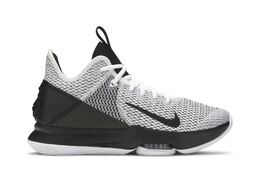 Nike Кроссовки LeBron Witness 4 'White Black', белый bv7427 101 | white black