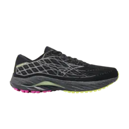 Mizuno Кроссовки Wave Inspire 20 'Black Sunny Lime', черный j1gc246401 | black sunny lime