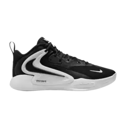 Nike Кроссовки Air Zoom HyperSet 2 IC 'Black White', черный fq7070 001 | black white