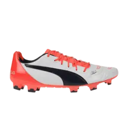 Puma Кроссовки evoPower 1.2 Leather FG 'White Lava Blast', белый 103210 08 | white lava blast