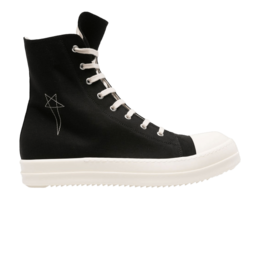 Кроссовки Rick Owens DRKSHDW Hollywood Pentagram High 'Black Milk', черный du01e3800 doem9 9811 | black milk