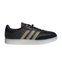 Adidas Кроссовки Velosamba Leather 'Black Cyber Metallic', черный ih5214 | black cyber metallic