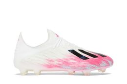 Adidas Кроссовки X 19.1 FG 'White Shock Pink', белый eg7125 | white shock pink