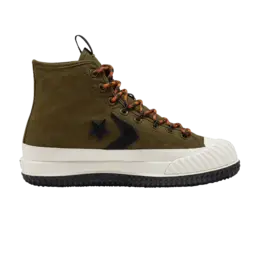 Converse Кроссовки Bosey MC High 'Olive', зеленый 166222c | olive