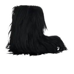 Кроссовки Rick Owens Porterville Mega Bumper Lunar 'Black Milk Goat Fur', черный ru02d6857 lgf 91 | black milk goat fur