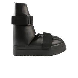 Кроссовки Rick Owens Hollywood Runway Splint Sandal 'Black Wax', черный rr01e5865 lco 99 | black wax