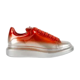 Кроссовки Alexander McQueen Oversized Sneaker 'Metal Degrade Spray', красный 604244 whxf1 8166 | metal degrade spray