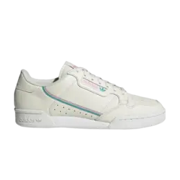 Adidas Кроссовки Continental 80 'Off White Pink Aqua', белый ee5357 | off white pink aqua
