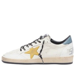 Кроссовки Ball Star из кожи и замши Golden Goose, белый gmf00117-f006788-12157 | white, honey & water blue