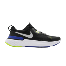 Nike Кроссовки React Miler 'Black Cyber Blue', черный cw1777 011 | black cyber blue