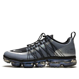 Кроссовки air vapormax run utility Nike, синий aq8810-400 | blue dusk/black-anthracite
