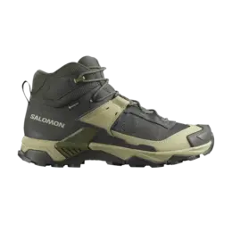 Salomon Кроссовки X Ultra 5 Mid GORE-TEX 'Peat Grey Green', зеленый l47754300 | peat grey green