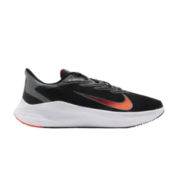Nike Кроссовки Air Zoom Winflo 7 'Black Total Orange', черный cj0291 011 | black total orange