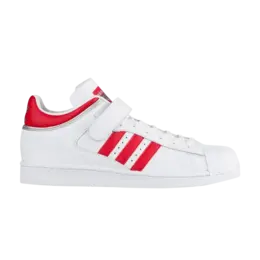 Adidas Кроссовки Pro Shell 'White Scarlet Red', белый by4384 | white scarlet red
