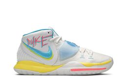 Nike Кроссовки Kyrie 6 EP 'Neon Graffiti', белый bq4631 101 | neon graffiti