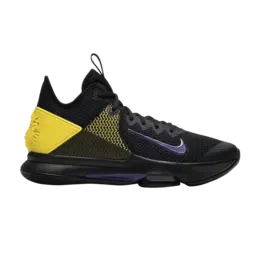 Nike Кроссовки LeBron Witness 4 'Black Opti Yellow', черный bv7427 004 | black opti yellow