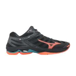 Mizuno Кроссовки Wave Voltage 2 'Black Neon Flame', черный v1ga246006 | black neon flame