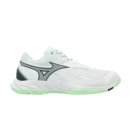 Mizuno Кроссовки Wave Fang 2 Wide 'White Salute Mint', белый 71ga231335 | white salute mint