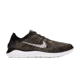 Nike Кроссовки Free RN Flyknit 2018 'Black Club Gold', черный 942838 005 | black club gold