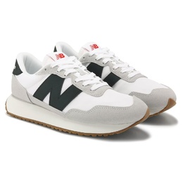 Кроссовки 237 retro New Balance, white/black/gum 1053925/71981 | white/black/gum