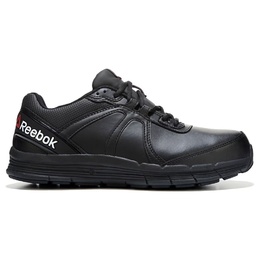 Кроссовки с металлическим носком и антискользящей подошвой Reebok Work, black leather 5251877/89806 | black leather