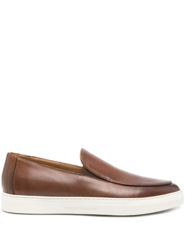 Кожаные кроссовки Emporio Armani, коричневый x4y007xf849 | коричневый