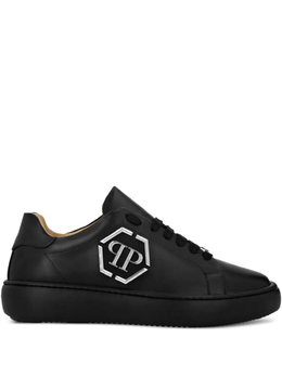 Philipp Plein кеды с логотипом Hexagon, черный paesmsc4022ple005n | черный