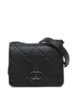 CHANEL Pre-Owned: Чёрная сумка через плечо 