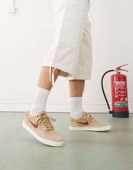 Кроссовки Nike SB Chron 2 светло-коричневого цвета 139768371 | brown