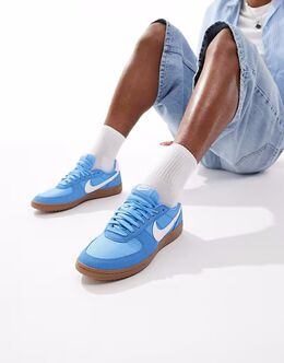 Кроссовки унисекс Nike Field General в синем и белом цвете 139767962 | mid blue