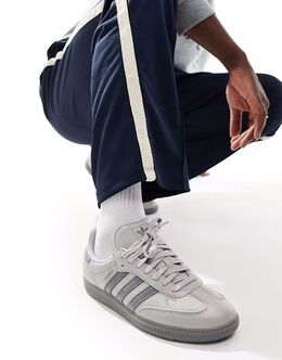 Кроссовки Adidas Samba og в цвете серый два / серый / серый два 143108818 | grey two / grey / grey two