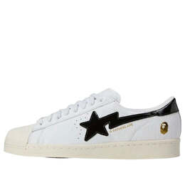 Кроссовки Adidas x A Bathing Ape Superstar Vintage 'White Black', белый jr2701 | white