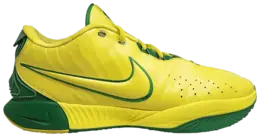 Кроссовки Nike LeBron 21 'Oregon' PE, желтый hf74801 647898 ln2 | yellow