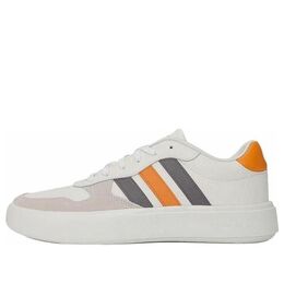 Кроссовки Adidas Litecourt 'Core White Focus Orange', белый jr0026 | white
