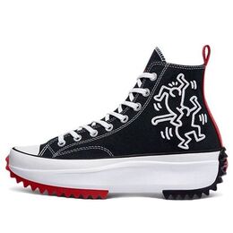 Кеды Converse Keith Haring x Run Star Hike 'Black White Red', черный 171859c | black