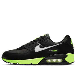 Беговые кроссовки Nike Air Max 90 'Black Hot Lime', черный db3915-001 | black