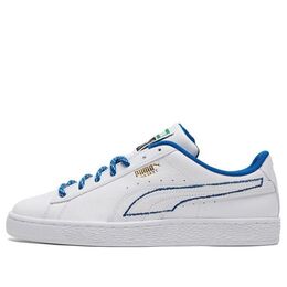 Кеды Puma Basket New Heritage 'White Royal', синий 380869-01 | blue