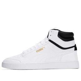 Кеды Puma Shuffle Mid WTR 'White Black Team Gold', белый 385551-01 | white