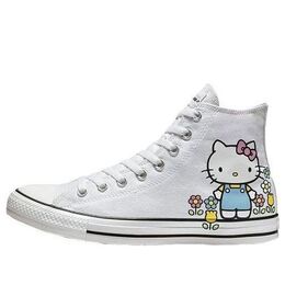 Кеды Converse Hello Kitty x Chuck Taylor All Star High 'Flowers', белый 164629c | white