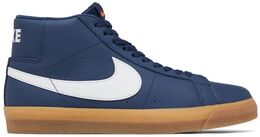 Кроссовки Nike Zoom Blazer Mid SB 'Navy Gum', синий fj1680 400 | blue