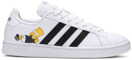 Кроссовки Adidas The Simpsons x Grand Court 'Bart', белый h02555 | white